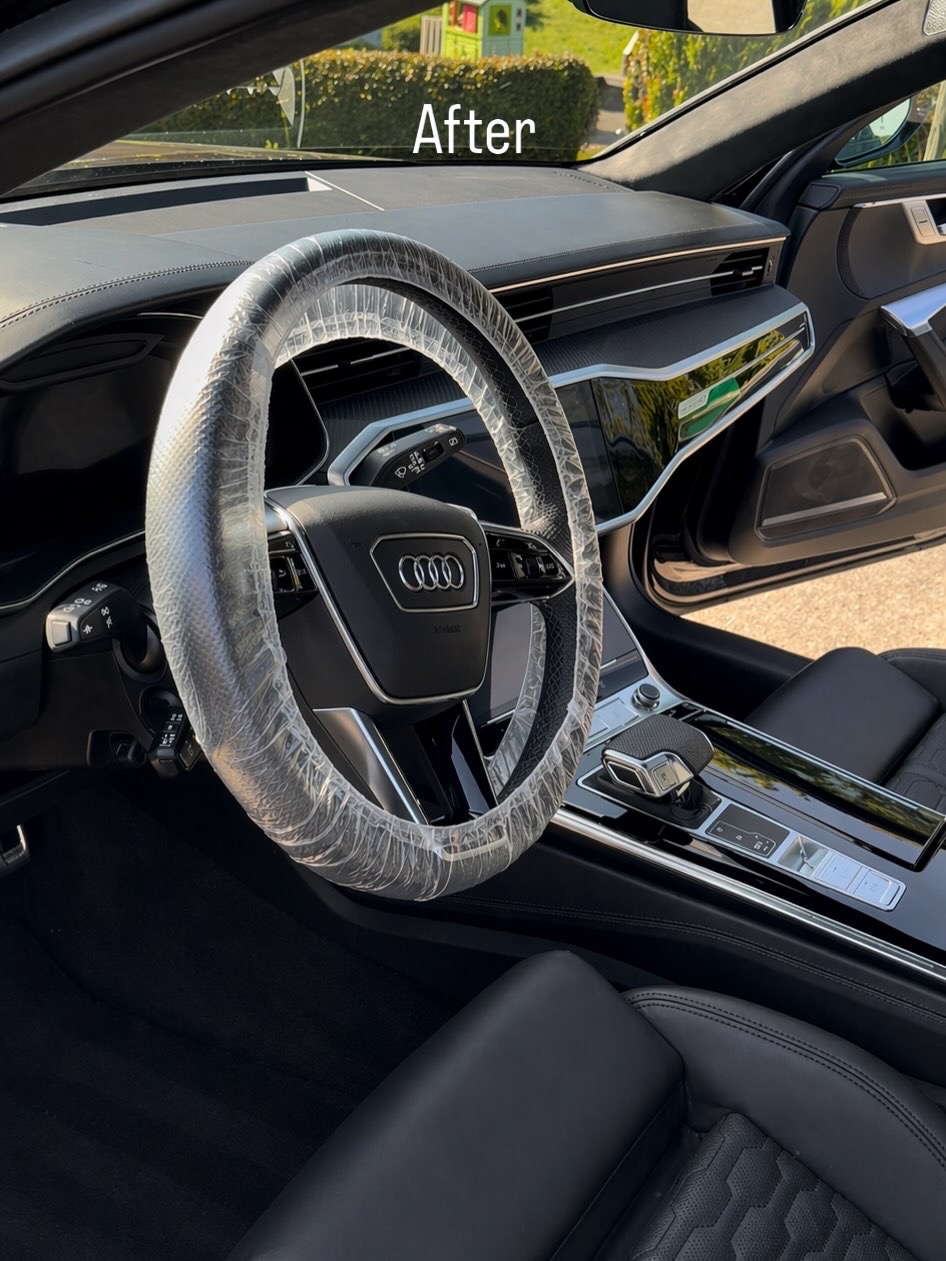 RS6 interior after